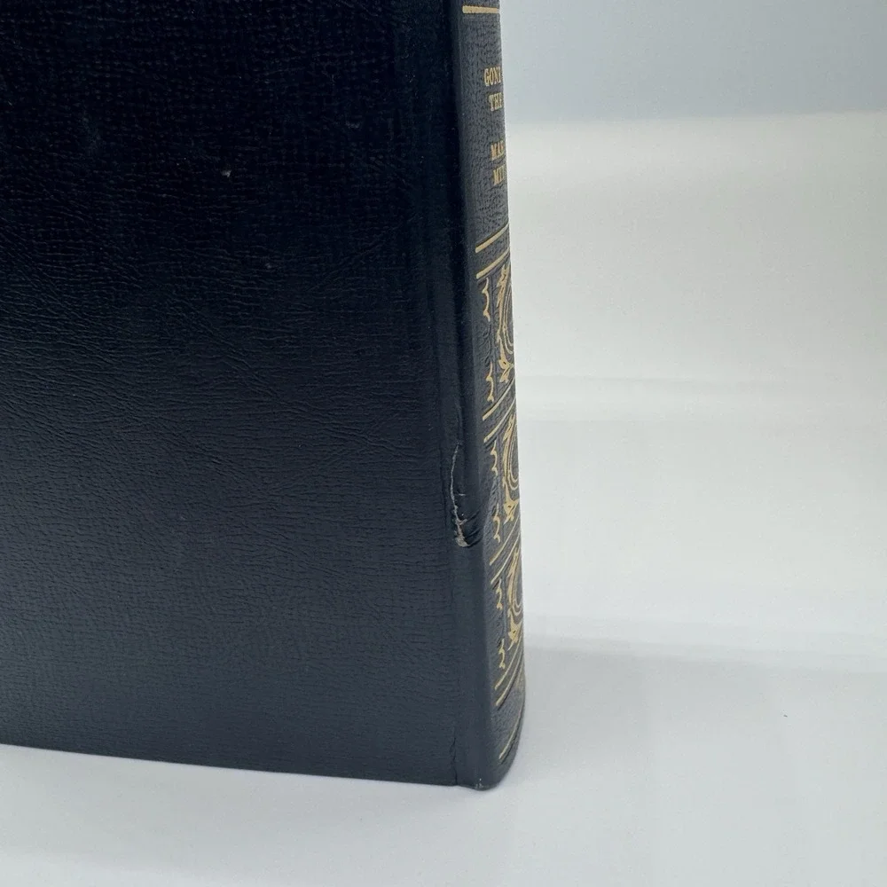 GONE WITH THE WIND, Margaret Mitchell, Leather-like, ICL Book, Original Insert